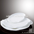 CHAOZHOU Hotel&Restaurant white porcelain plates, porcelain dinnerware, Microwave safe plate